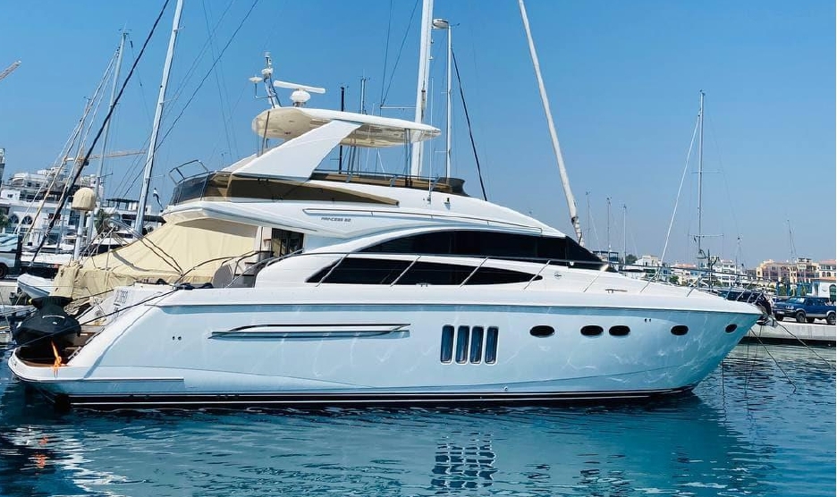 Yacht Princess 62 for hire in Cyprus